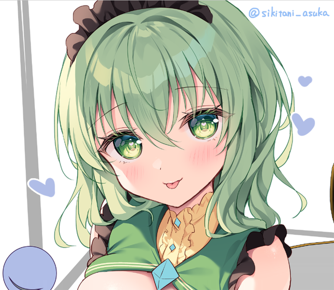 久々のメイドこいしちゃん💙WIP 