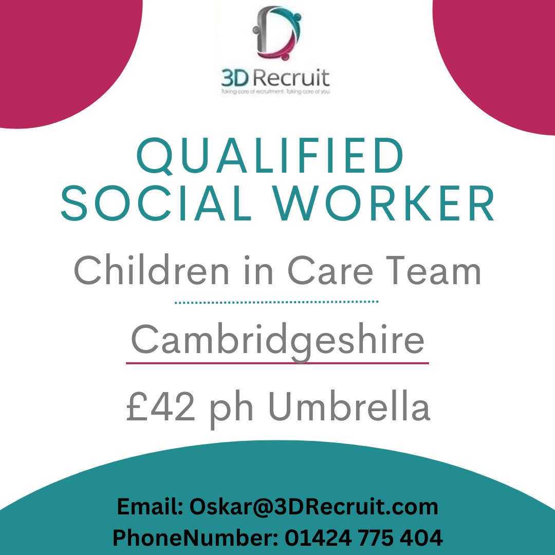 3D Recruit Social Work tweet media