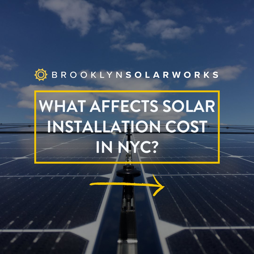 bksolarworks's tweet photo. The cost of solar in NYC varies from building to building. What are some key factors that affect the cost of solar installation? Find out down below!
Learn more about the cost of solar in NYC here: https://t.co/FjrdTx36cK
#CostOfSolar #SolarNYC #BrooklynSolar #RenewableEnergy https://t.co/MoANfgSjO8
