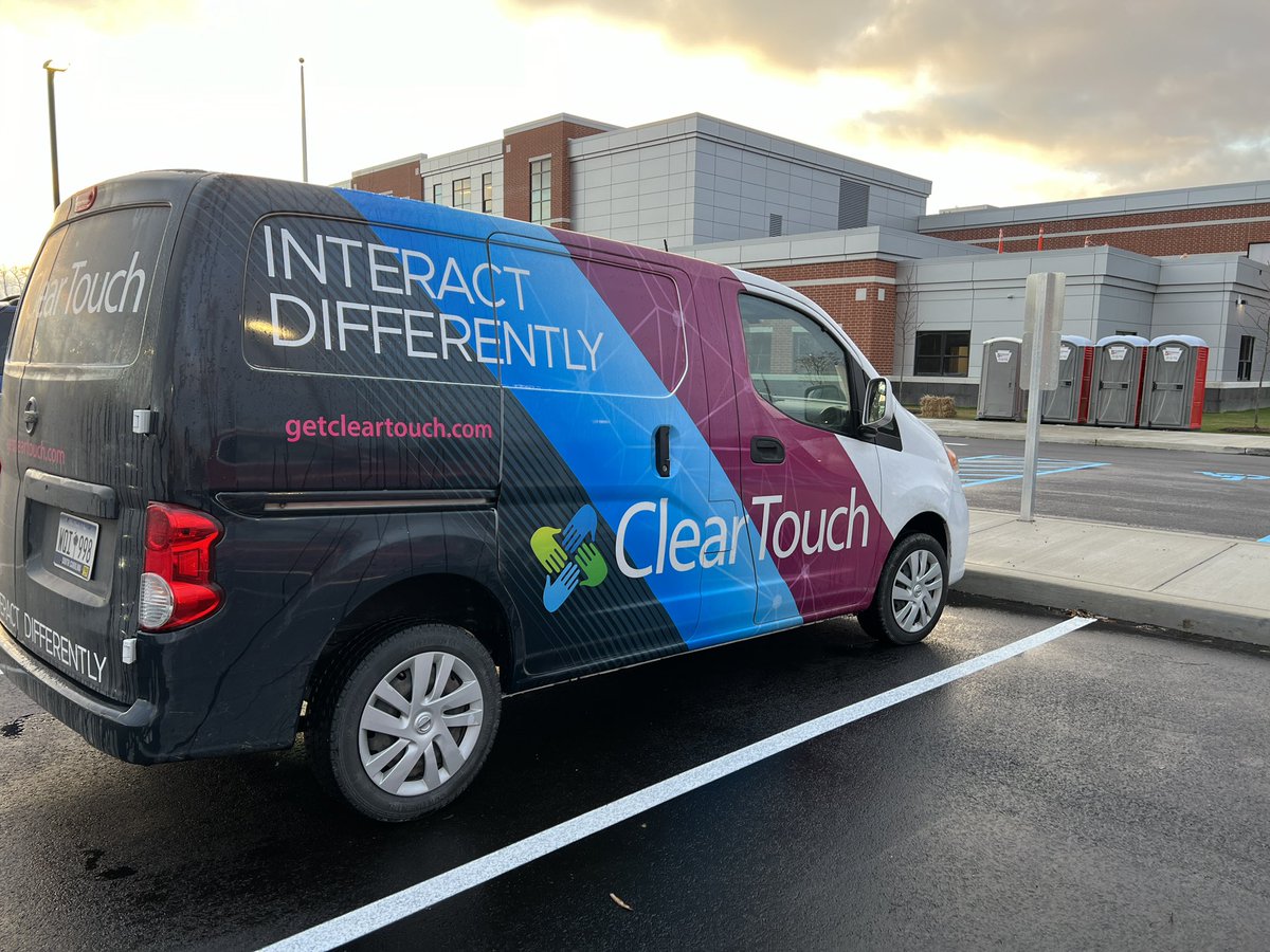 JaneenPeretin's tweet photo. We had a great first day of training with Chelsea from @GetClearTouch yesterday in our new school! High quality PD in a fantastic LGI space! We’re looking forward to today and learning  with @BWSDCoaches &amp; our LES teachers! https://t.co/znRyGBrCwB