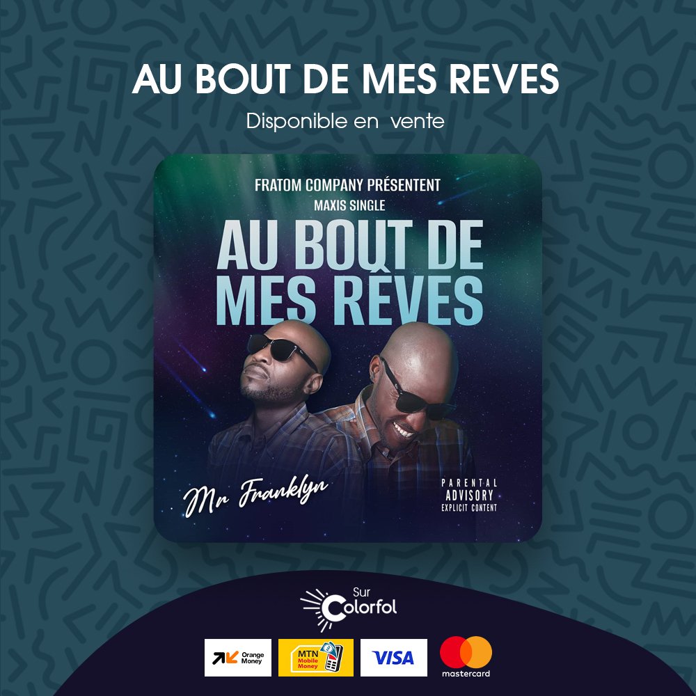 alchimistpub's tweet photo. 🆕🔥MR Franklyn, est de retour avec un nouveau projet. 
Il s'agit d'un EP📀 tout frais composé de 4 titres que nous vous invitons à écouter. 🤗
 
Il est disponible en prévente exclusivement ici au prix de 500 FCFA 👇🏽
https://t.co/rzpZoQfknu

#newep #musician #single #colorpeps #artistes #music #colorfol #newalbum