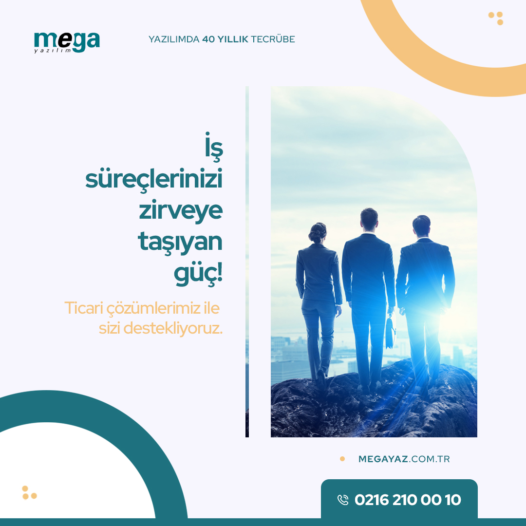 MegaYazilim's tweet photo. İş süreçlerinizi zirveye taşıyan güç! Ticari çözümlerimiz ile sizi destekliyoruz.
Yazılım ürün, hizmet ve danışmanlığında 40 yıla yakın tecrübe.
#mega #megayazılım #megaentegre #megaerp #megaedi #megakobi #megamrp #kobi #ticariyazılım #muhasebe #muhasebeyazılımı #erp #mrp https://t.co/nNWlLEpYiF