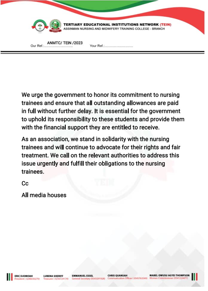TeinAssinman's tweet photo. This tyrant NPP government led by Nana Addo and Bawumia has failed the burgesses and innocent souls of Ghanaians even the nursing students the he promised to restore their allowances. #ANMTC- TEIN BRANCH https://t.co/Fy0hkONs8F