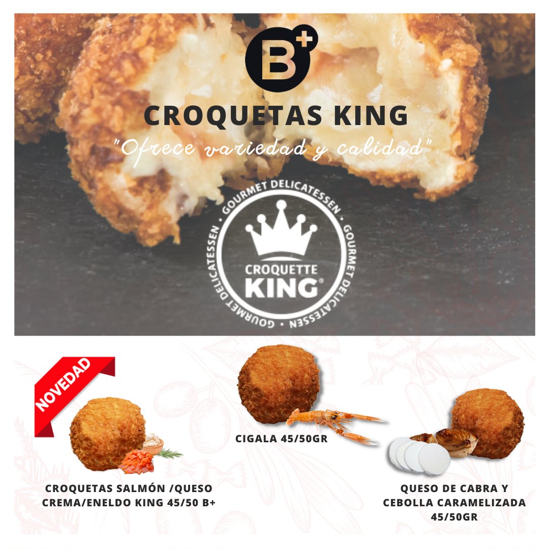 AngelLinaresSA's tweet photo. Despierta los sentidos de tus clientes con estas irresistibles croquetas 🌟 
https://t.co/n0estFB0QV

#Croqueta #Sabor #Menú #Distribuidor #Lorca #Almería #Murcia #ÁngelLinares https://t.co/Zs6Na3rB00