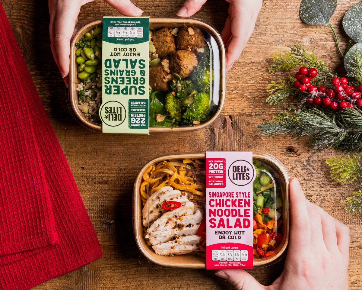 Did you know our new salad range is designed to be served hot as well as cold? Perfect winter fuel for those last few weeks of work!