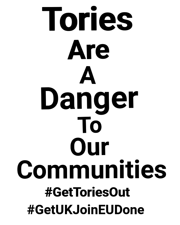 ScotsFitbaFan's tweet photo. @BrexitBuster The #ToryFascists are already removing UK citizens human rights and dismantling democracy. The fascist policies are well underway.
#GetToriesOut, #StopTheTories, #EndToryFascism, #EndToryBrexitDisaster, #GetUKJoinEUDone. https://t.co/4ZTquwbsbN