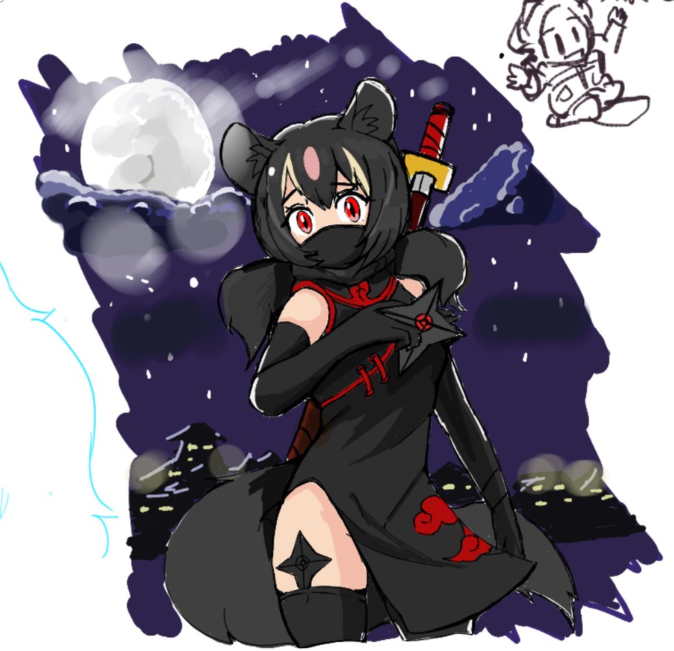 「」|ナノクマ (5/6 Commission open)のイラスト