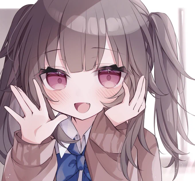 りでさんのオリジナル本にゲストで後輩ちゃんのイラスト1枚描かせていただきました!よろしくお願いします 