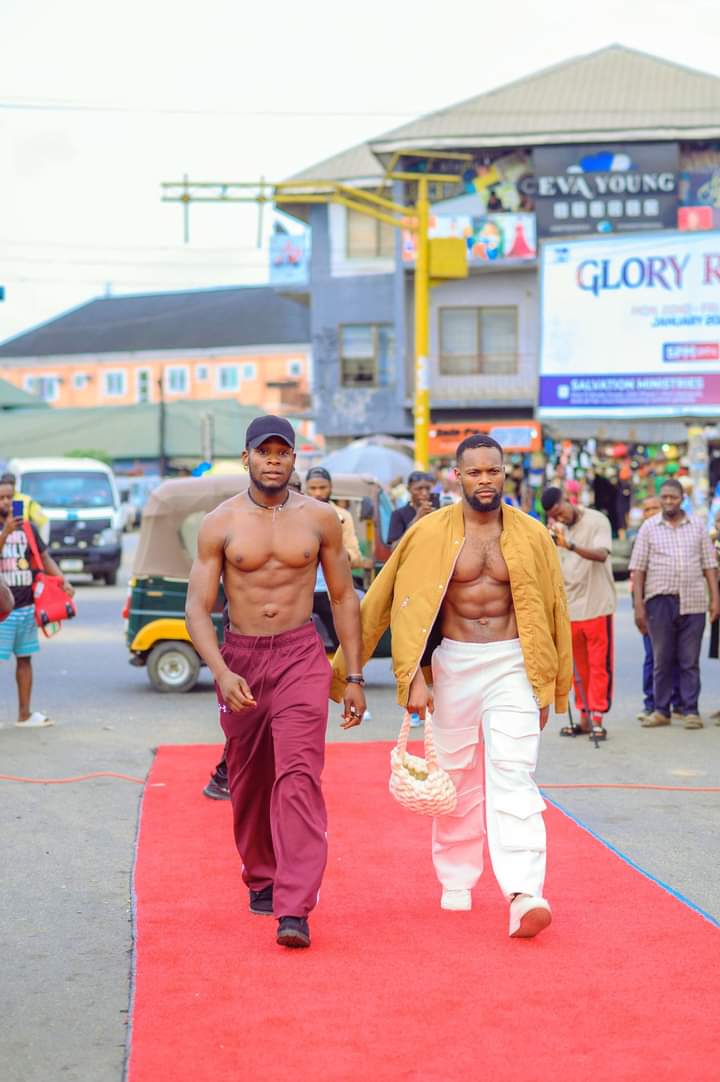 Prolific_jackk's tweet image. The Fashionistas turned Brass Junction, Aba into their Runway at Aba Fashion Week 2023.

#AbaFashionWeek2023