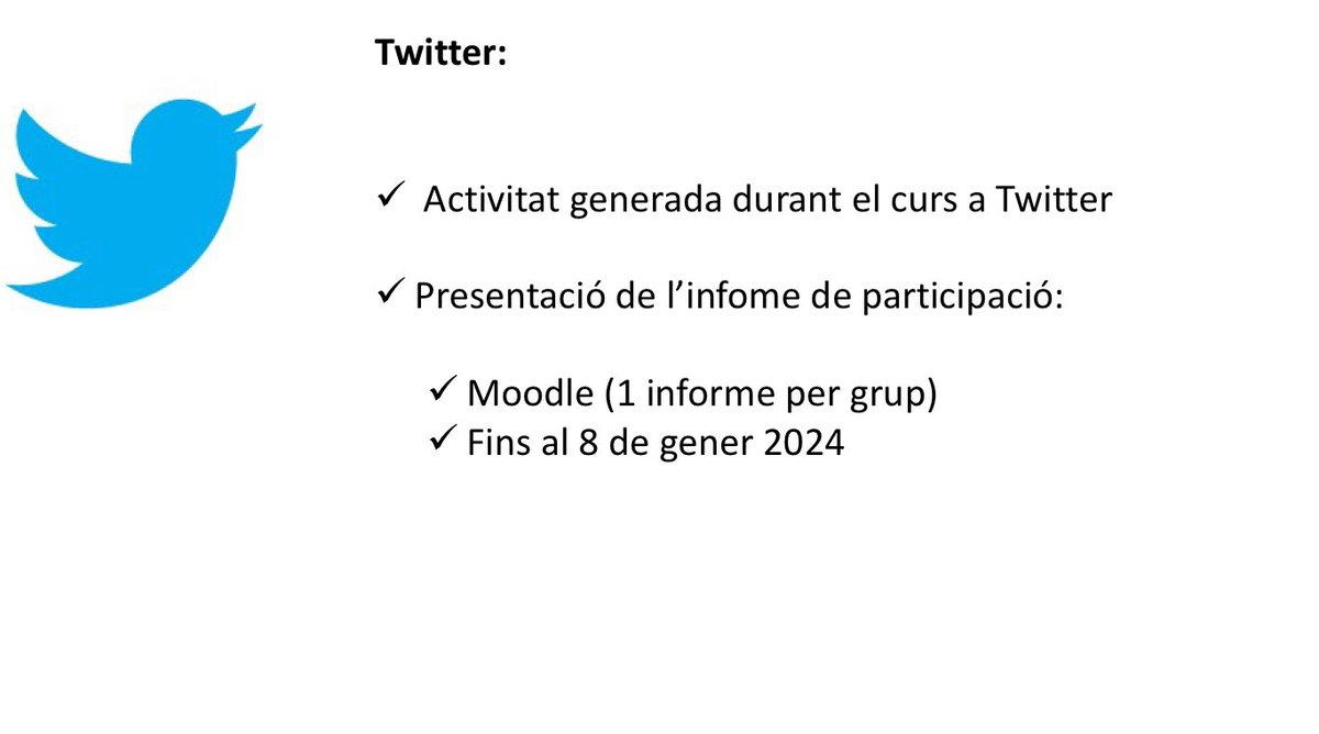 CompOrgADE's tweet image. Recordeu que l&apos;Activitat de Twitter de Comportament Organitzatiu té una doble dimensió #CompOrg23
