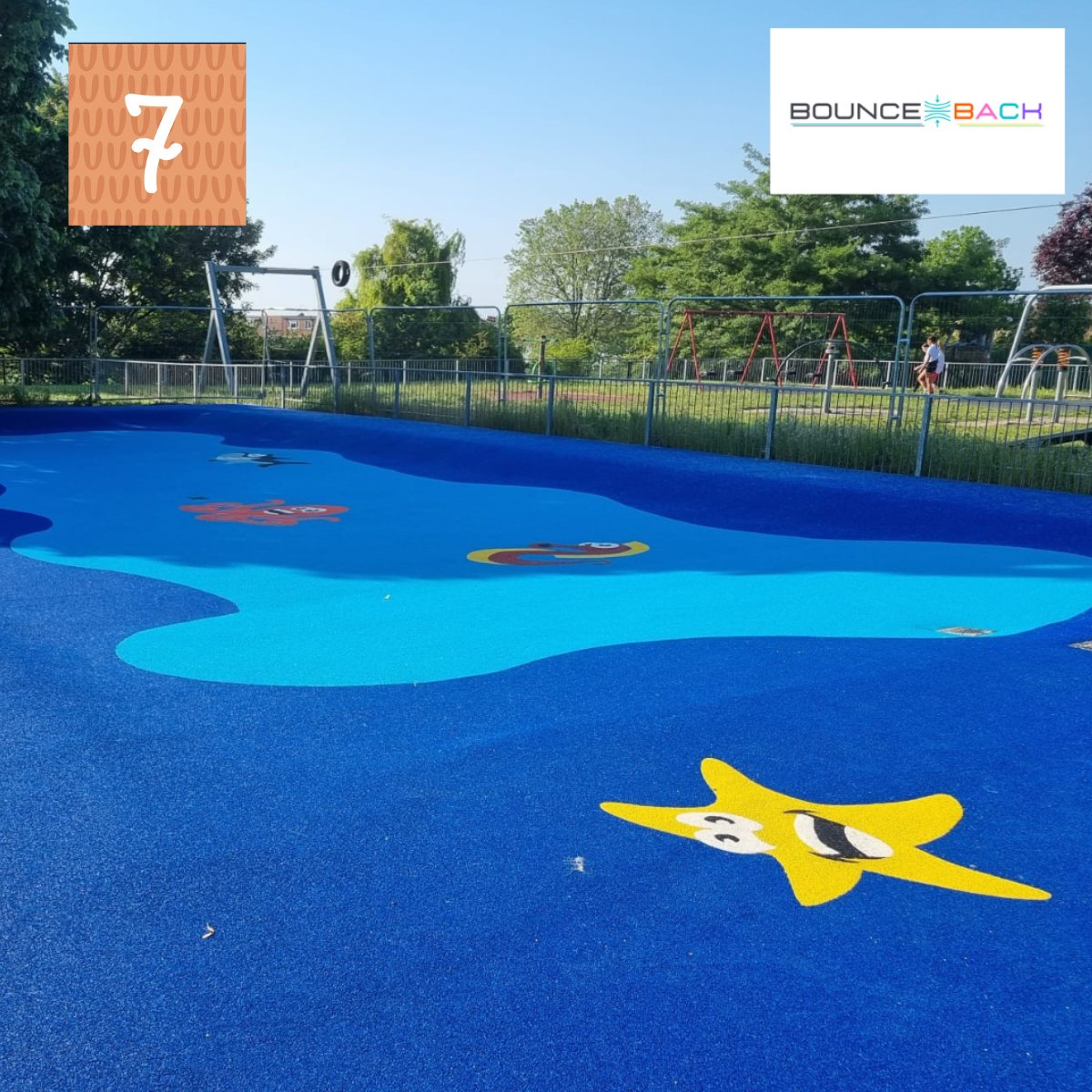 Today's project of the day is the wet pour safety surfaces that were installed by our strategic partners Spektra.

This project was for our client Active Landscapes and was transformed from run-down paddling pools to the pictures below.

#safetysurfacing #wetpour