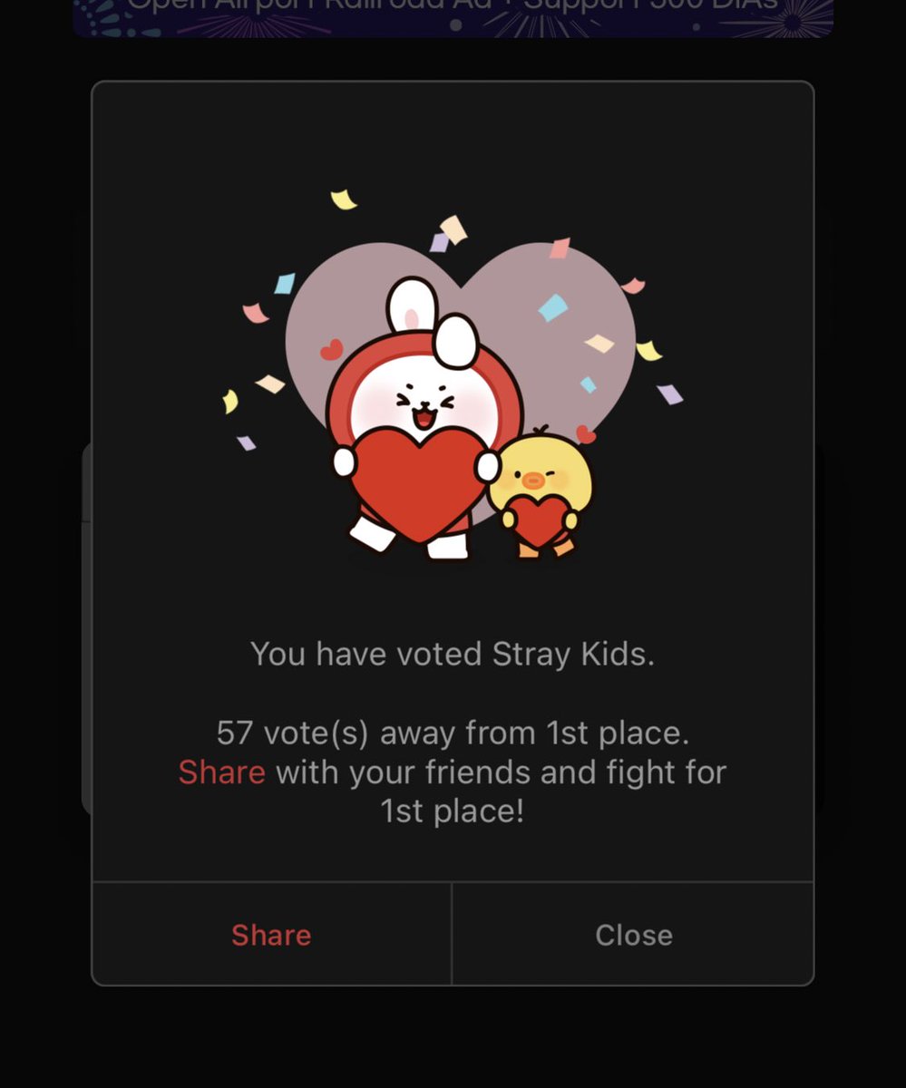 GUYS please vote skz on choeaedol, we’re at #2 now ☹️☹️
