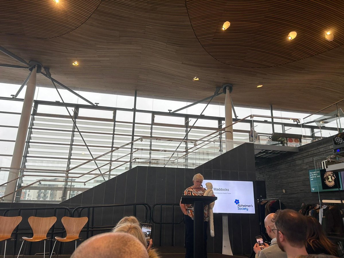 Life Sciences Hub Wales (@lshubwales) on Twitter photo What a brilliant day so far 🌟
We’ve heard the interesting story of <a href="/HUGbyLAUGH/">HUG by LAUGH</a>, and insightful talks from <a href="/AlzSocCymru/">Alzheimer's Society Cymru</a> and <a href="/DementiaUK/">Dementia UK</a>
Next up, Gwent Regional Partnership Board take the stage to tell us about their trial of 500 HUGs 🐻 What a brilliant day so far 🌟
We’ve heard the interesting story of <a href="/HUGbyLAUGH/">HUG by LAUGH</a>, and insightful talks from <a href="/AlzSocCymru/">Alzheimer's Society Cymru</a> and <a href="/DementiaUK/">Dementia UK</a>
Next up, Gwent Regional Partnership Board take the stage to tell us about their trial of 500 HUGs 🐻