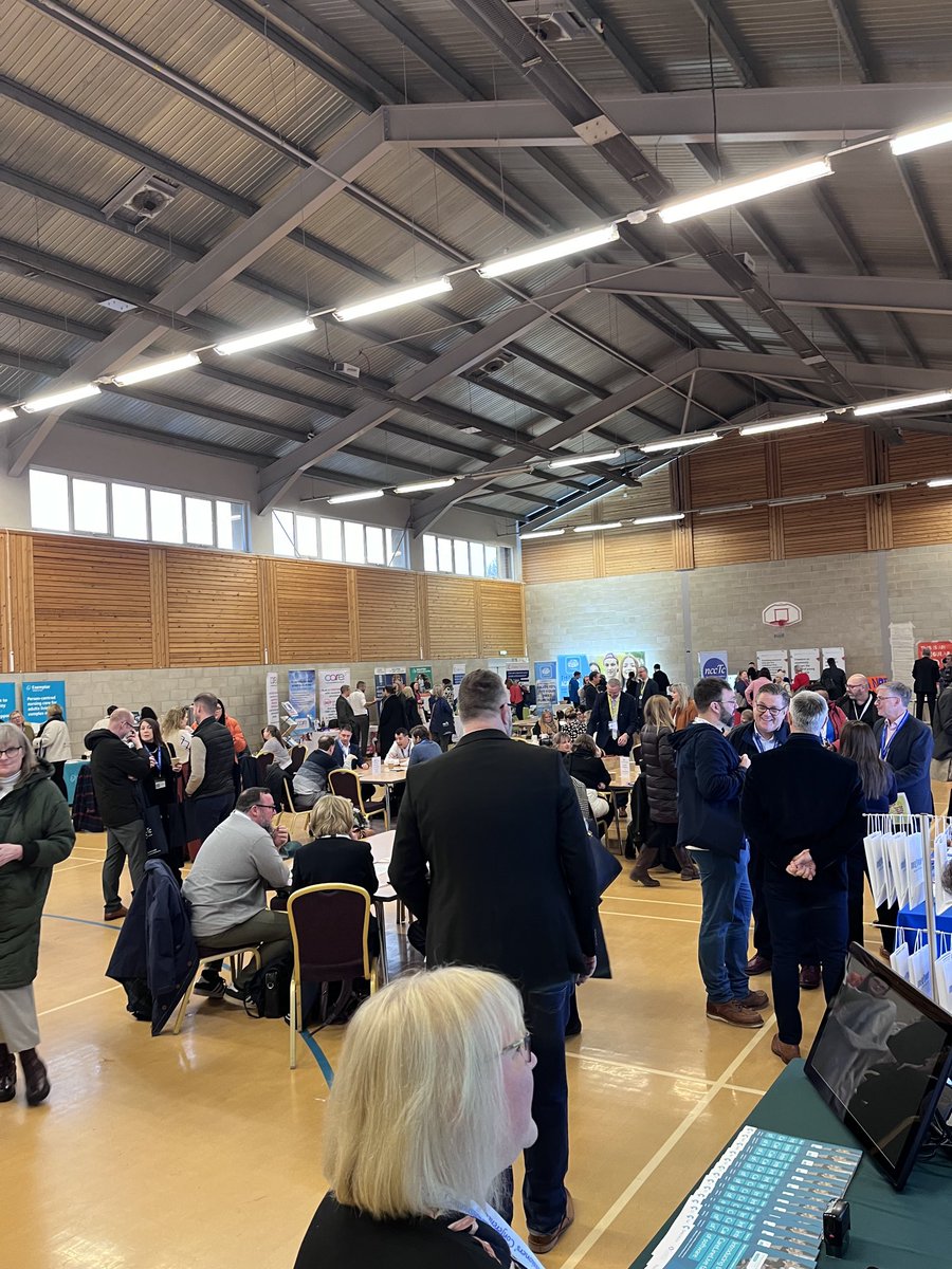 Registration and networking at the Commissioners’ Conference