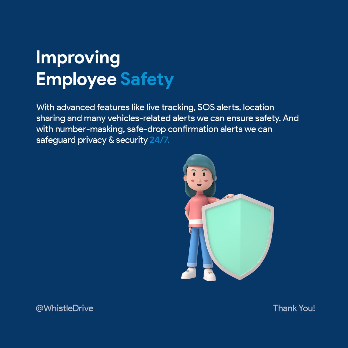WhistleDrive's tweet photo. Advancements in mobility is the answer! How does technology improve the Employee Transportation segment?

From ensuring better safety measures for women employees to quicker travel times through route optimisation, smart dashboards that integrate and ease the mobility process. https://t.co/XKoS62HVBS