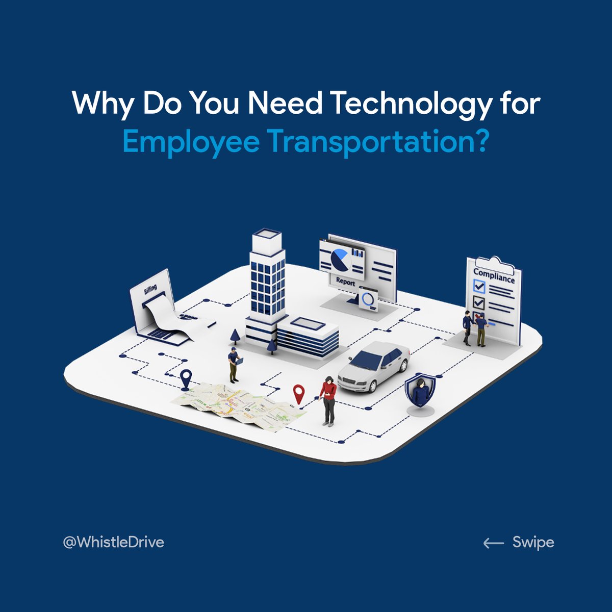 WhistleDrive's tweet photo. Advancements in mobility is the answer! How does technology improve the Employee Transportation segment?

From ensuring better safety measures for women employees to quicker travel times through route optimisation, smart dashboards that integrate and ease the mobility process. https://t.co/XKoS62HVBS