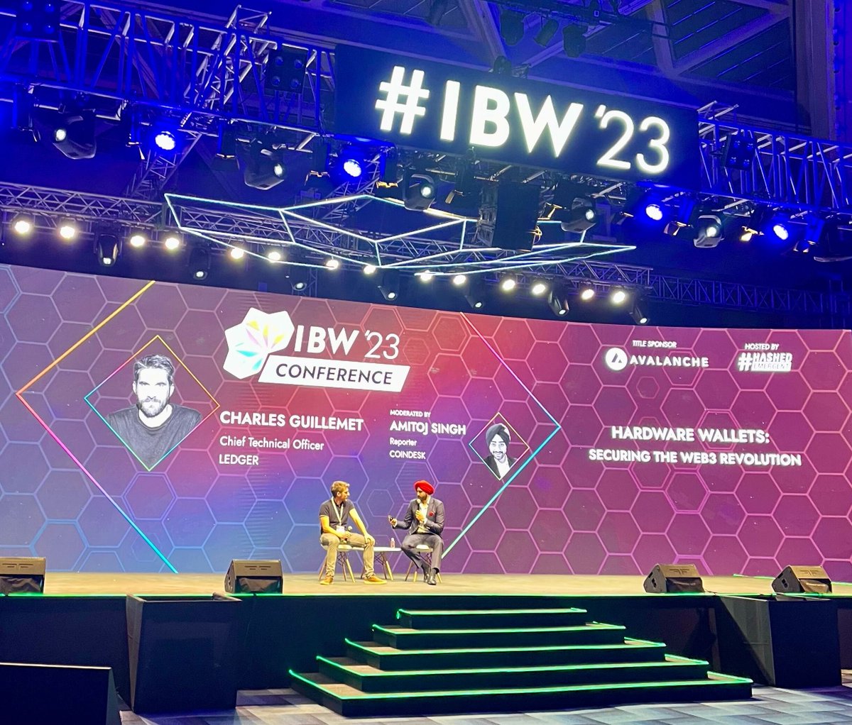 Our CTO @P3b7_ took the stage at @IBWofficial to discuss how hardware wallets will secure the digital revolution! “What make crypto unique? It is permissionless. And the best way to manage it is decentralized consensus and self custody.”