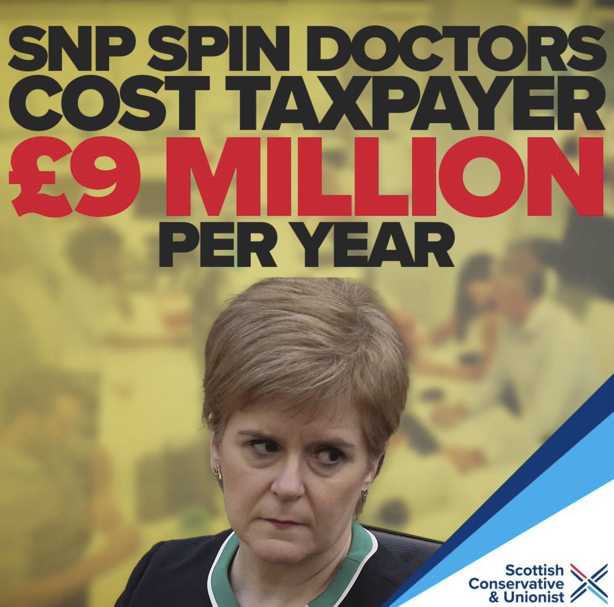 mik61scot's tweet photo. Another £9 million squandered by Sturgeon.
#SPaDgate https://t.co/8ZlYZRbrtJ