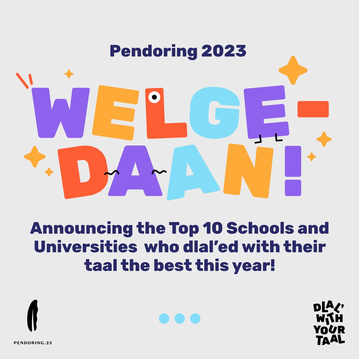Congratulations to the Top 10 Schools and Universities of #Pendoring2023. 1. @RedAndYellowEd 2. @VegaSchool 3. @go2uj 4. @StellenboschUni 4. Cape Town Creative Academy You can order additional trophies or certificates before 8 December 2023 here: bit.ly/3t2i4B5