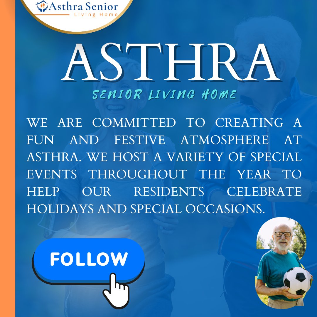 AsthraSeniors's tweet photo. Come experience the difference at ASTHRA! We are committed to providing our residents with a positive and fulfilling lifestyle. #assistedliving #seniorliving #retirementliving #activeaging #independentliving #assistedlivinglife #seniorlivinglifestyle #retirementlife https://t.co/Yb3iECTyeu