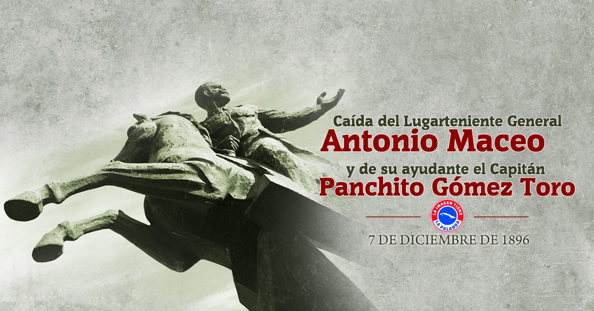 pbetancourt71's tweet photo. #Fdel: “General Antonio Maceo, los cubanos de hoy, educados en tu inmortal ejemplo, habrían compartido contigo el honor de estar junto a ti el día glorioso que le respondiste al representante del poder colonial español: No queremos paz sin independencia”.
#CubaViveSuHistoria https://t.co/WmcZpcxcCb