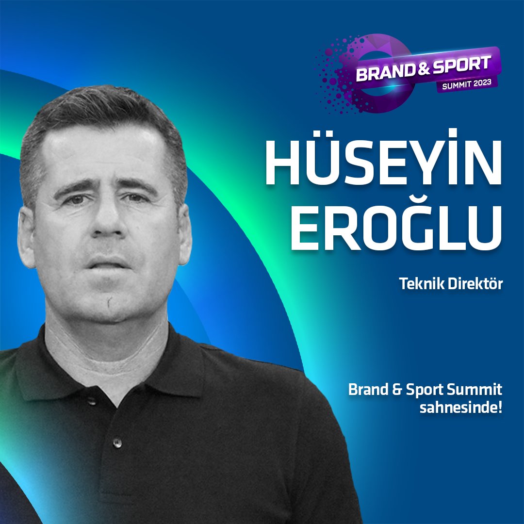 🏆 Türk sporuna yön veren isimler Brand & Sport Summit 2023’te! Deneyimli Teknik Direktör @tdhuseyineroglu Türk sporu ve gelecek hedeflerini konuşmak için bizlerle. 🗓 14 - 15 Aralık 📍 Maslak ESA Arena