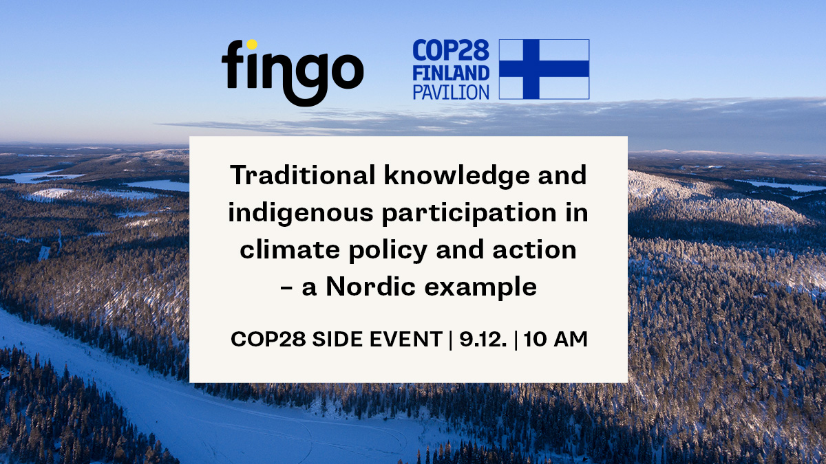 How can #climate decision-making systematically include different forms of knowledge?

Join us for a discussion of challenges and solutions for overcoming barriers to integrating traditional knowledge in climate governance!

Sign up ➡ buff.ly/3RxHyQ8

#COP28