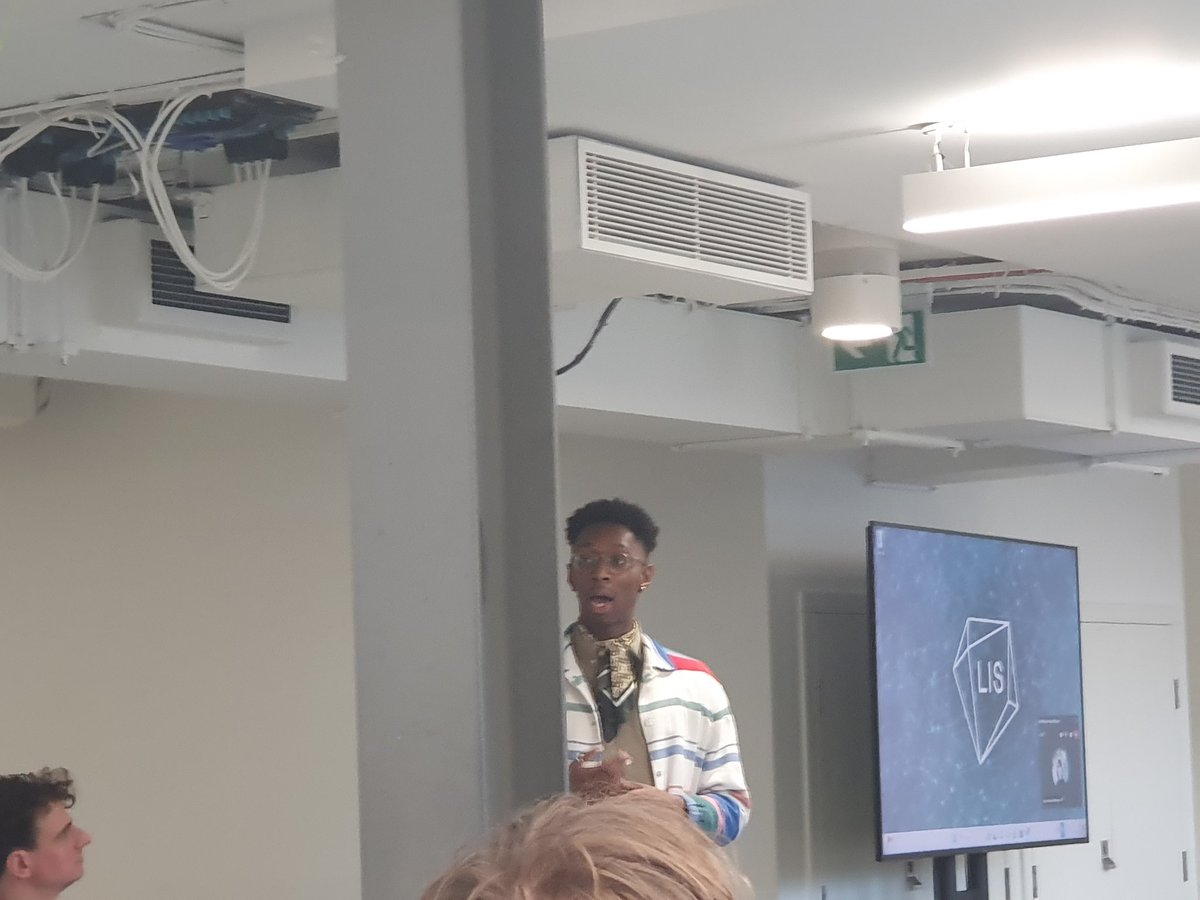 weareLIS's tweet image. Here&apos;s @isaiahwelly on his research @UniofOxford on his #PhD on #belonging at university, what it means from people from different backgrounds and the anthropological concept of #communitas .