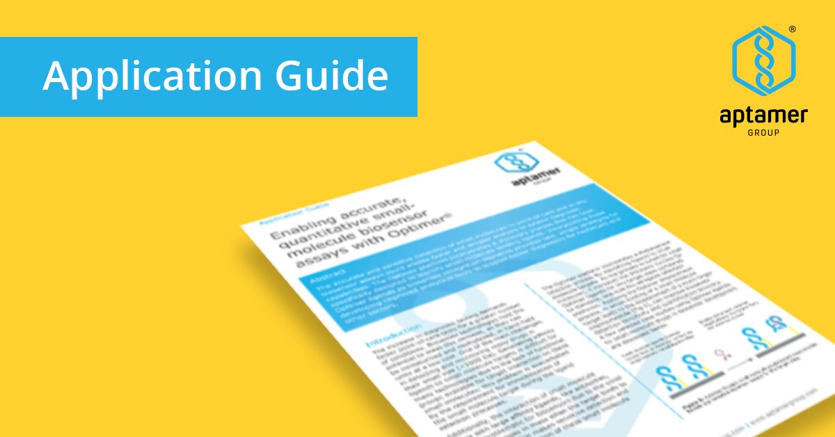 AptamerGroup's tweet image. Download our application guide to learn how #Optimer binders enable accurate and sensitive #biosensor development for chemotherapeutic targets.
shorturl.at/yFTUZ