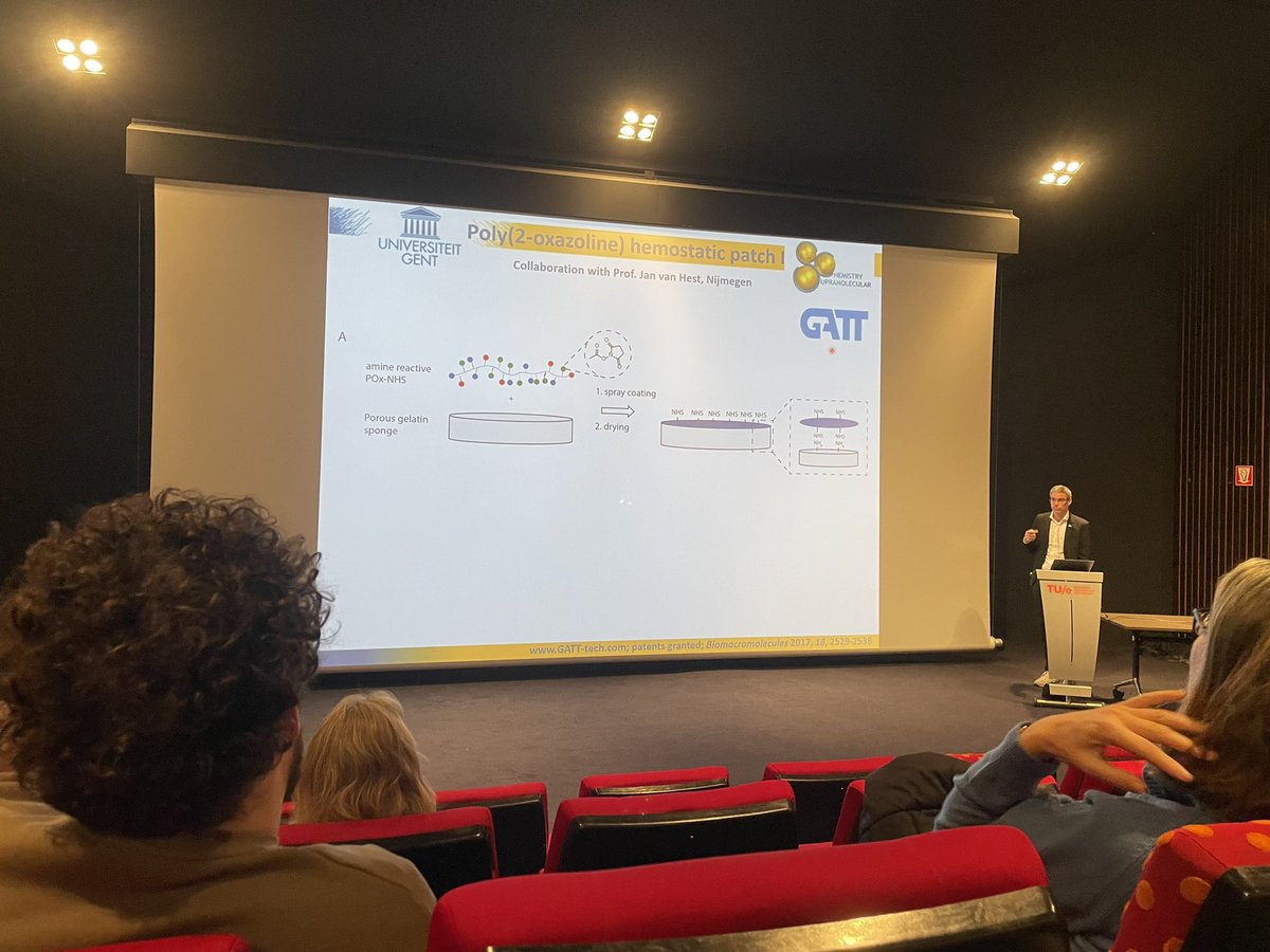 Alex Cook (@alexcook222) on Twitter photo Great talk from Prof Hoogenboom @Hoogenboomgroup at TUe today - lots of amazing pharmaceutical and biomaterial applications of polyoxazolines! <a href="/TUe_ST/">TU/e Chemical Engineering and Chemistry</a> <a href="/vanhest_lab/">van Hest Lab</a> Great talk from Prof Hoogenboom @Hoogenboomgroup at TUe today - lots of amazing pharmaceutical and biomaterial applications of polyoxazolines! <a href="/TUe_ST/">TU/e Chemical Engineering and Chemistry</a> <a href="/vanhest_lab/">van Hest Lab</a>