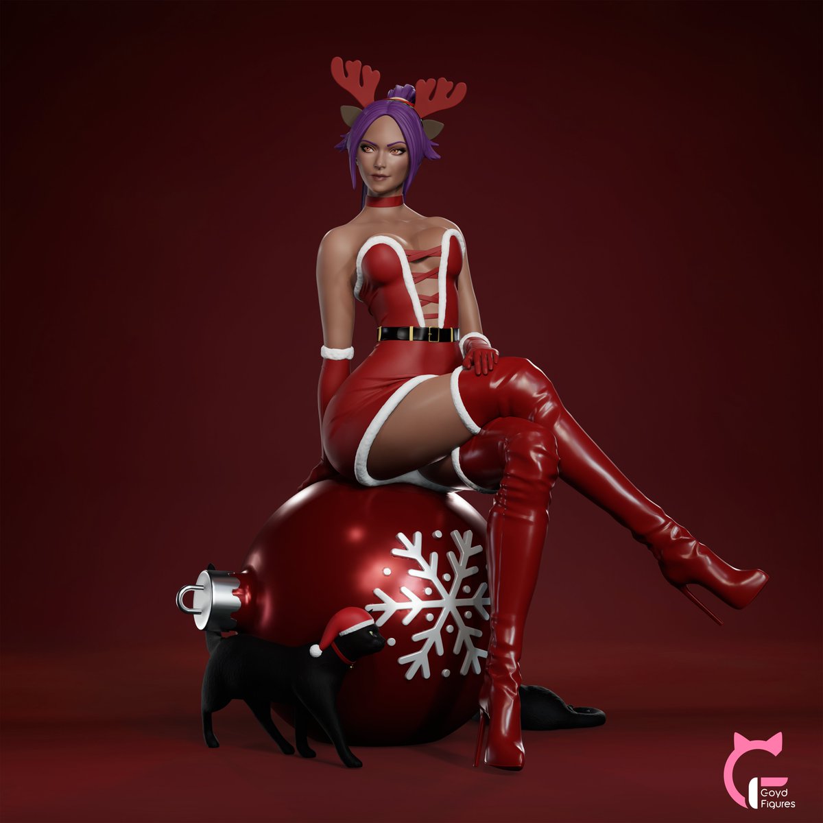 GoydFigures's tweet photo. Christmas extra version!🎄🎁

Meet December's delight: Yoruichi from Bleach!🌟

Elevate your collection with an exclusive figure capturing her fierce spirit. ✨

Thanks for your support! 🩷
.
.
.
#Yoruichi #Bleach #anime #manga #GoydFigures #patreon #christmas #collectibles #stl https://t.co/sirvvJ4NJR