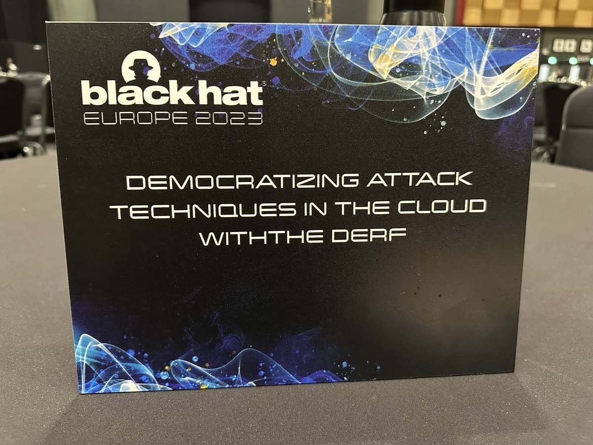 NightmareJS's tweet photo. What a time!
Thanks to everyone who stopped by.
#blackhatEU
CC: @Vectra_AI https://t.co/ydd394kNSX