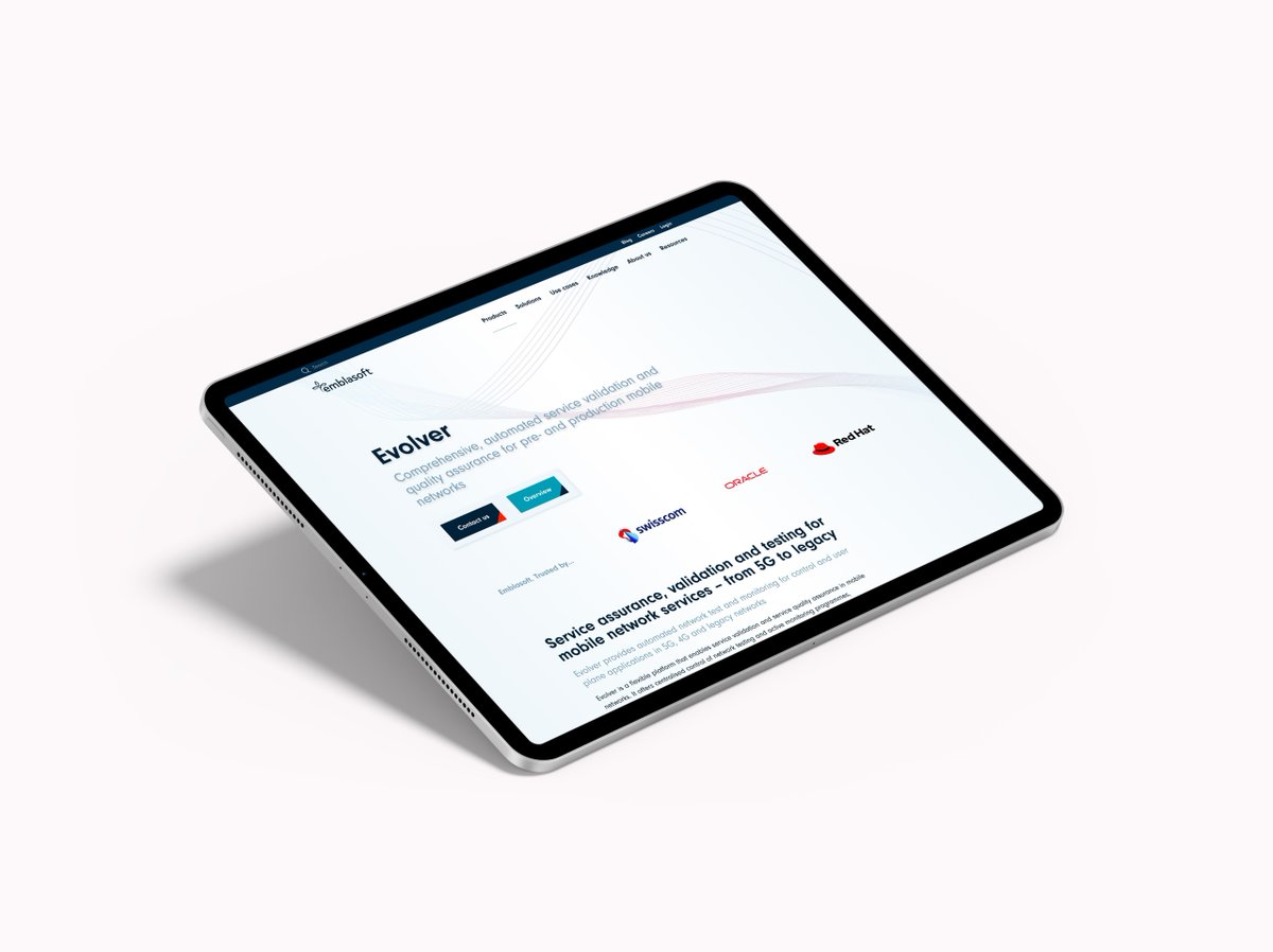 emblasoft's tweet image. Evolver offers comprehensive, automated service validation and quality assurance for pre- and production mobile networks.

Discover more ➡️ emblasoft.com/product/fully-… 

#Evolver #servicevalidation #qualityassurance #5G #4G #IMS #mobilenetworks #Emblasoft