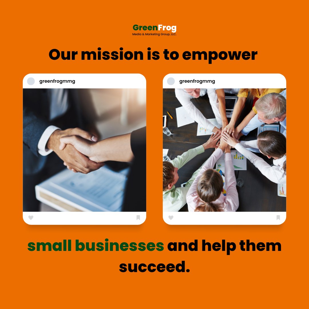 GreenFrogMMG's tweet photo. We provide tailored solutions that boost your online presence, engage your audience, and drive growth. 

Let's take your business to new heights! 💼🚀Book a call with us today!
https://t.co/tb9AYmFc2g https://t.co/pWa1Yin35O