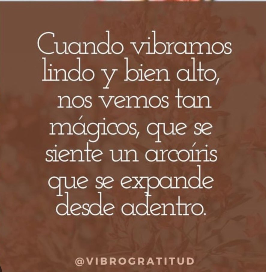 Sololuz5's tweet photo. A vibrar ALTO !! https://t.co/V8MNTnhiQE