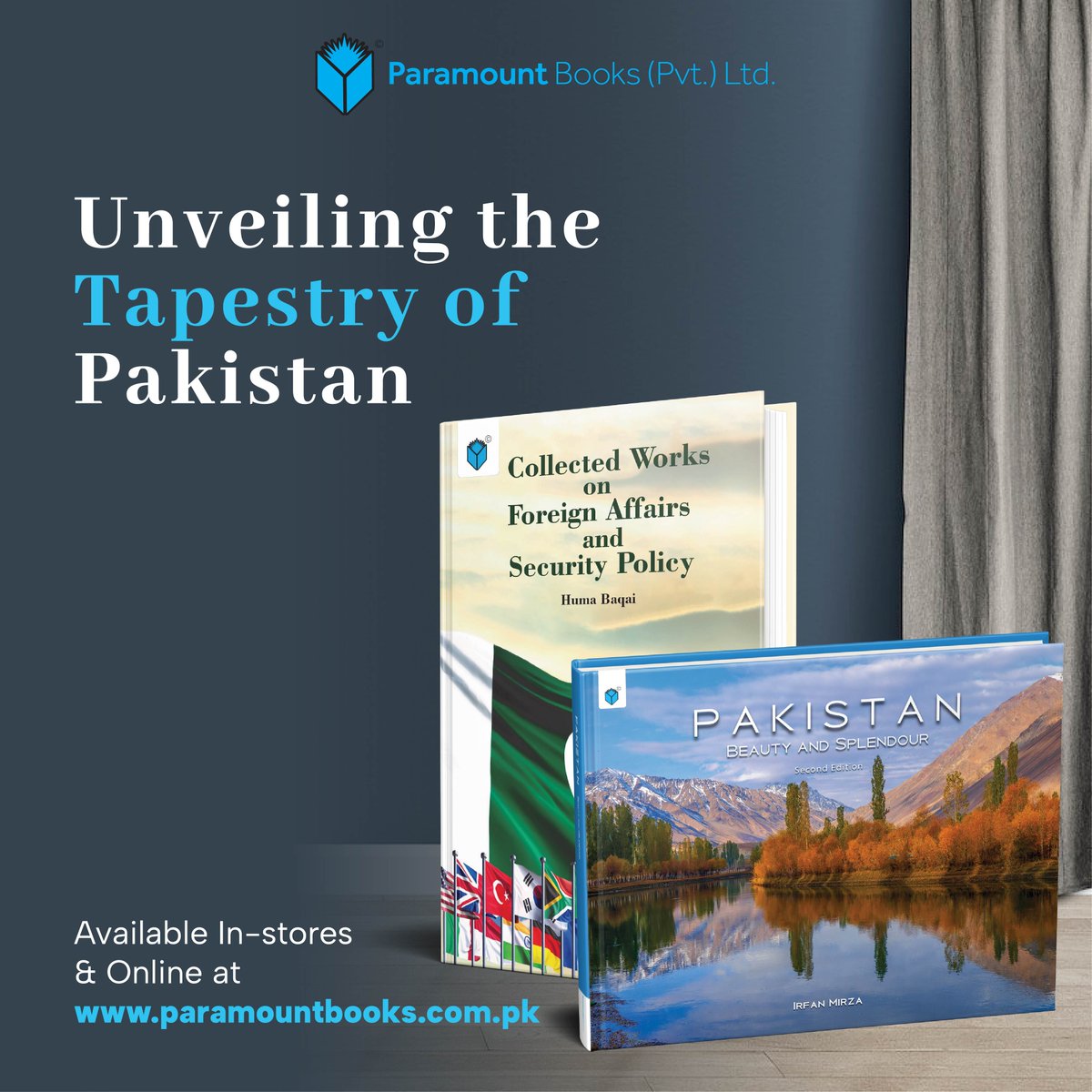 ParamountB's tweet photo. Visit us in-store to browse the aisles and feel the magic of a physical book, or shop online for the convenience of doorstep delivery.
#books #booklovers #instore #onlineshopping #paramountbooks #politicalbooks #nature #beautyofpakistan #foreignaffairs https://t.co/cOediufJs4