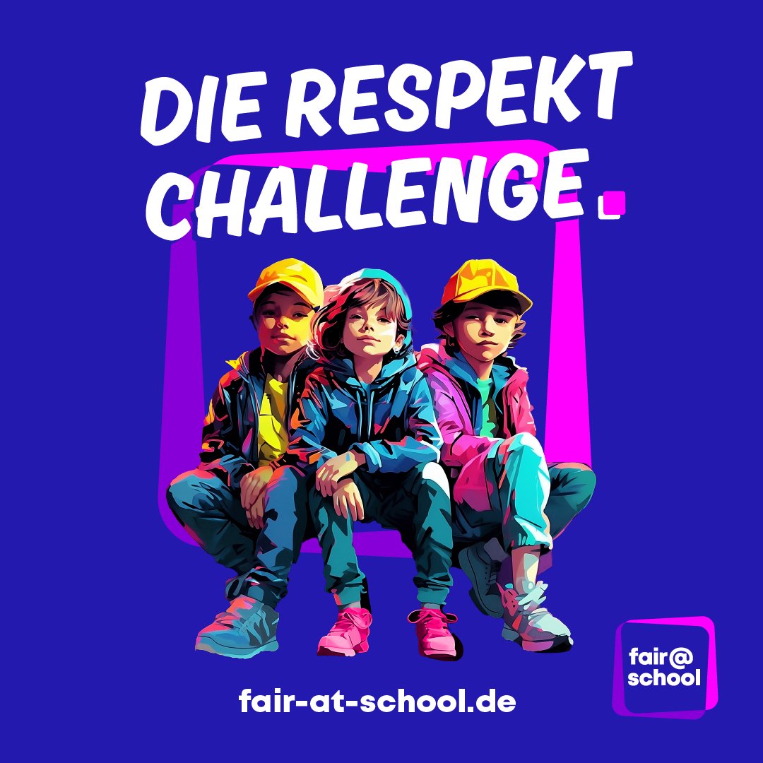 Gemeinsam mit der Antidiskriminierungsstelle des Bundes starten wir ab jetzt wieder den Schulwettbewerb fair@school. Wir suchen bundesweit nach Schulprojekten, die sich für mehr #Respekt, #Chancengleichheit, #Vielfalt und gegen #Diskriminierung einsetzen: fair-at-school.de