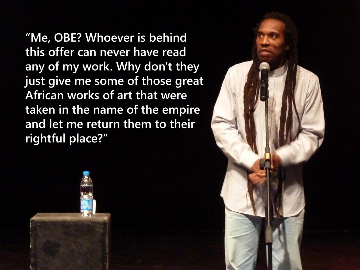 We lost a real one. Brum legend. Rise in Power Benjamin Zephaniah 🙏🏿✊🏿