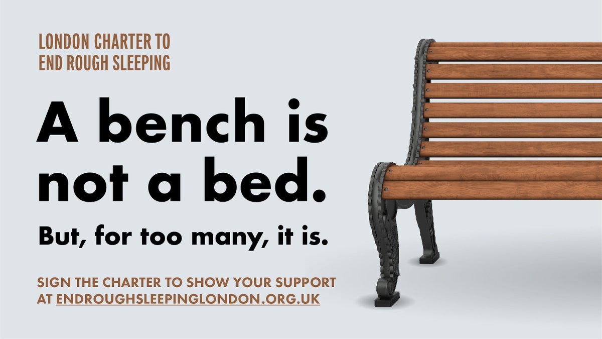 Every person deserves a safe place to call home. 

By signing the London Charter to End Rough Sleeping, we're committing to ending rough sleeping. Let's work together to ensure everyone has a place to rest their head.

#LondonChartertoEndRoughSleeping #EndRoughSleeping