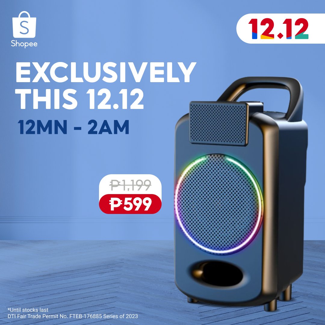 ShopeePH's tweet photo. Oops, bawal pa matulog 😝

Set your alarms ngayong 12.12 #ShopeeMegaPamaskoSale para sa mga limited deals at mag-add to cart na dito 👉🏻 https://t.co/xOglOxVOzN https://t.co/LiXGWWoGny