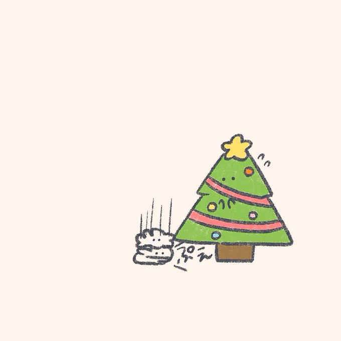 「クリスマスツリーの日」のTwitter画像/イラスト(新着))