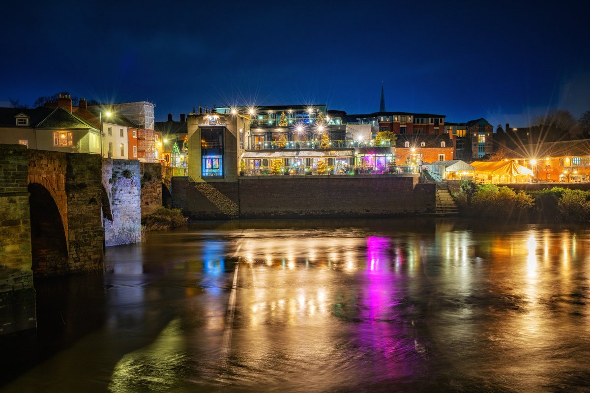 After dark in #Hereford, #Herefordshire