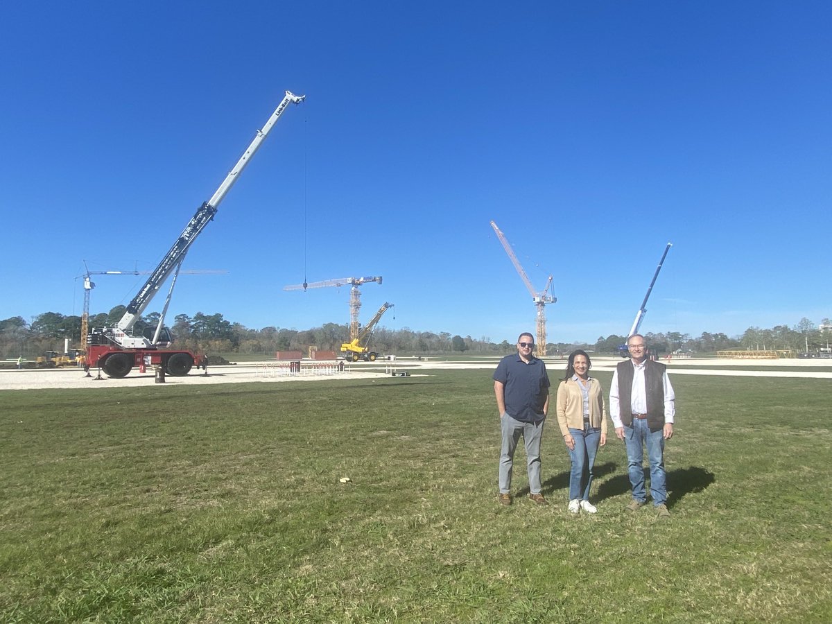 ⁦<a href="/49Local/">IUOE Local 49</a>⁩ was proud to host ⁦<a href="/LisaDemuthMN/">Lisa Demuth</a>⁩ and ⁦<a href="/Paul_Torkelson/">Paul Torkelson</a>⁩ at IUOE’s training center in Crosby, TX.  The ITEC is the pinnacle of skill enhancement training for operating engineers.  State of the Art equipment and cream of the crop instructors.  Thanks!