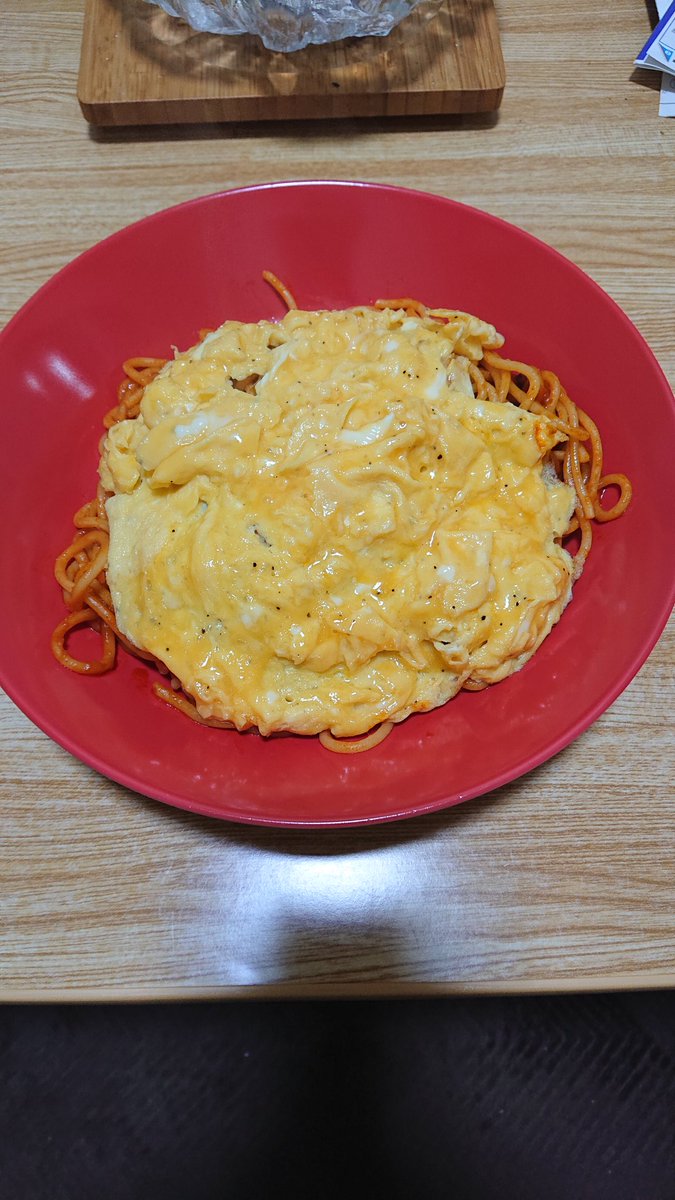 今日の、ナポリタン‼️😋