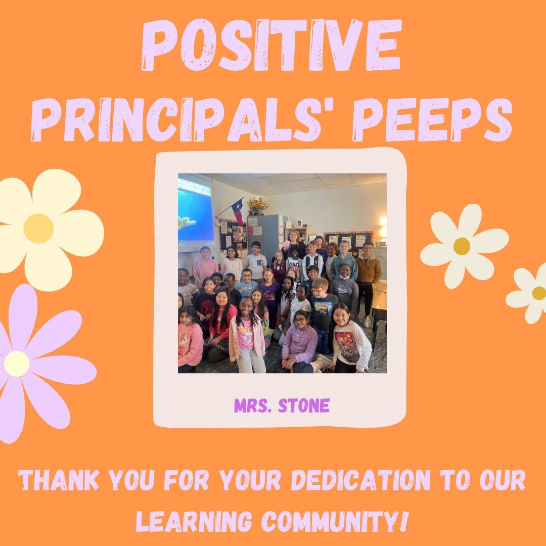 Thank you for your dedication to our learning community, Mrs. Stone! We loved celebrating you with a positive principal pop-in! #elliottachievers #fisdelevate
