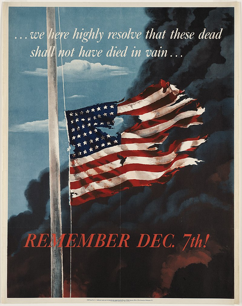 Today in 1941 Japan attacked Pearl Harbor...which led to U.S. entering WW2 #pearlharborremembranceday
🇺🇸💫🇺🇸💫