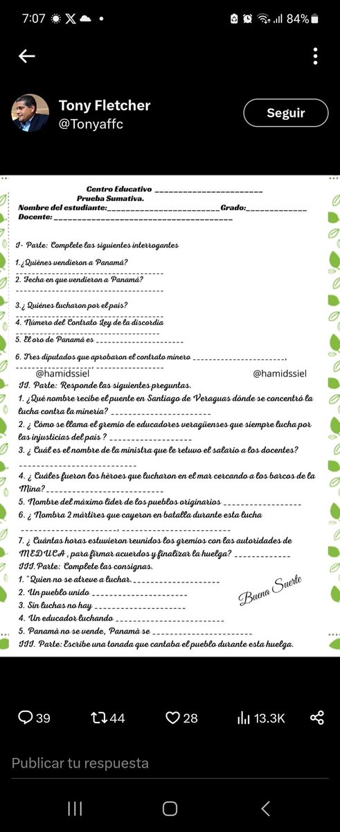 Para quiénes todavía dudan que Dirigentes  de los movimiento de Educadores de Veraguas ,Chiriqui, y Cocle , tienen en sus actuaciones diseños de adoctrinamiento marxistas . La pregunta es Porque la Ministra de Educación permite esto? Quien o quienes son los autores?