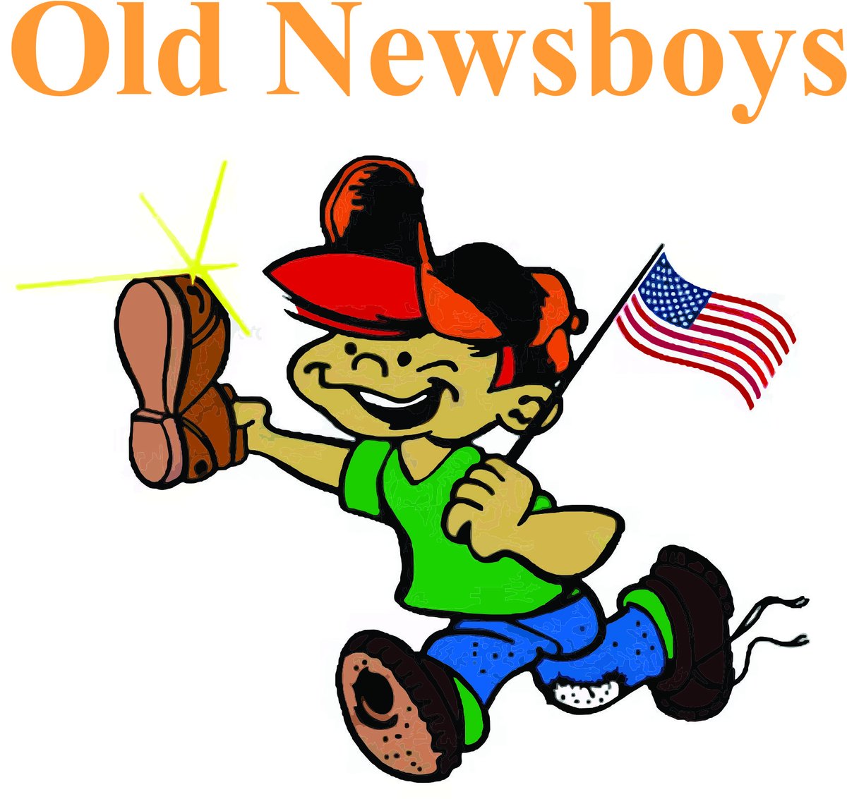 ralphrez's tweet image. The  Old Newsboys are out now raising money for shoes and boots  for children in need.  Please be generous when you see them today and enjoy the fun edition of the newspaper!