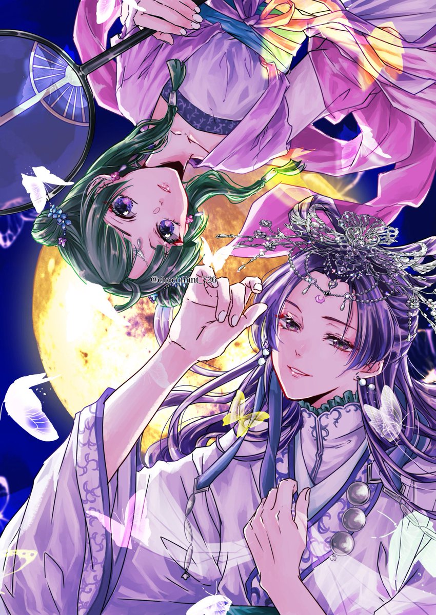 chocomint_726's tweet image. 月精壬猫🌙(再掲)
当時、過去一頑張ったのですが今見ると所々…🥹でも頭の🦀を2度と描きたくないのでリメイクも出来ず。アニメで月精をら拝める日が来ますように🙏