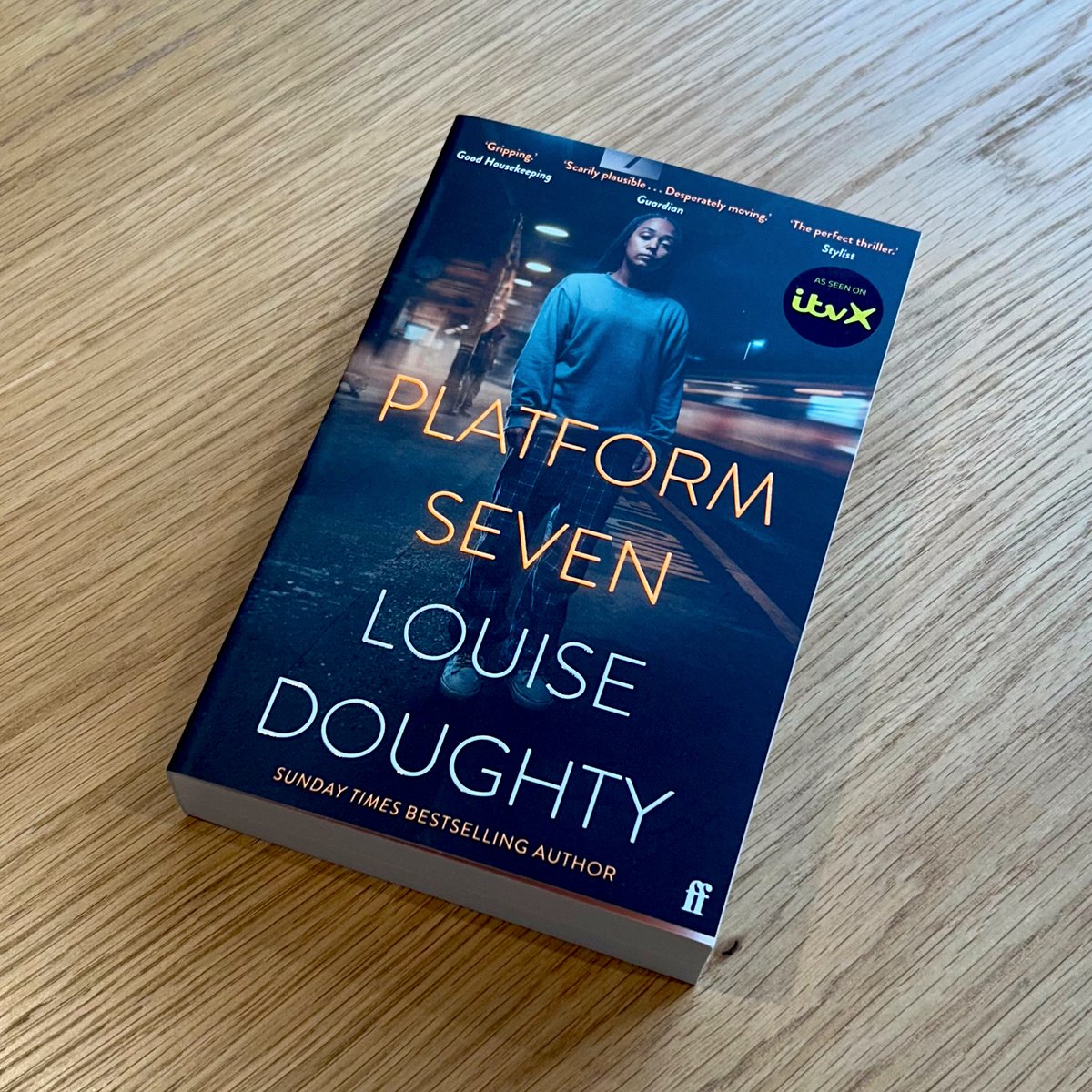 'Intriguing.' TV Times 'Poignant.' The Guardian 'Spellbinding.' Heat If you loved Apple Tree Yard, don't miss the brand new TV adaptation of @DoughtyLouise's novel Platform Seven, streaming now on @ITVX and available to read in paperback 🚉 faber.co.uk/product/978057…